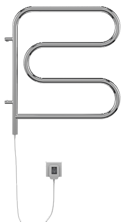 Электро 25 F-обр 600х600 поворотный Полотенцесушитель TERMINUS Люберцы - фото 2