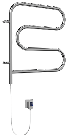 Электро 25 F-обр 600х600 поворотный Полотенцесушитель TERMINUS Люберцы - фото 1